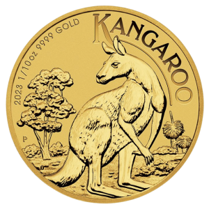 Australijski Kangur 1/10 uncji Złota 2023 - 10 dni