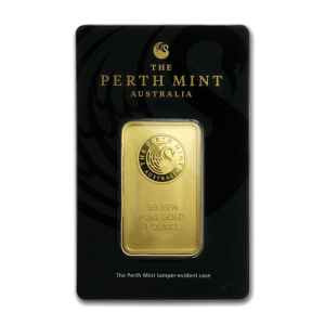 Sztabka złota 1 uncja Perth Minth, LBMA - 24h