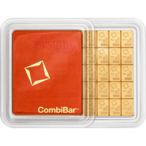 Sztabka złota CombiBar 50 x 1g Valcambi, LBMA - 10 dni